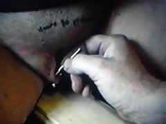 Severe punishment of a slave woman for willful disobedience. The slave wants to be punished again and again